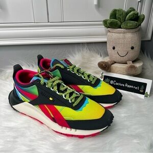 New Men’s Reebok x Jelly Belly Classic Leather Legacy Coal Sneakers Size 10